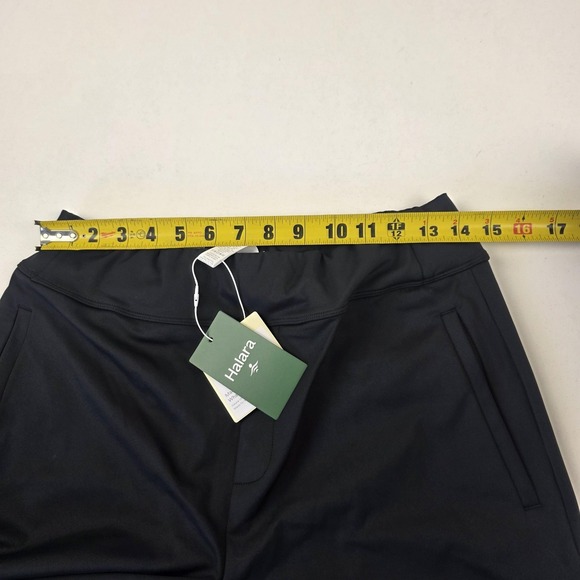 Halara Sweatpants Womens L Tall Black Wide Leg Elastic Waist Yoga Athletic - Picture 7 of 12